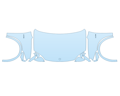 PAINT PROTECTION KIT - 2024 PORSCHE MACAN ELECTRIC TURBO HOOD FENDERS MIRRORS FULL - PRECUT PPF CLEAR BRA WRAP