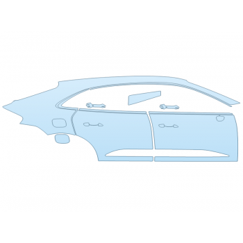 Precut PPF Kit – Clear Bra Paint Protection Film PAINT PROTECTION KIT - 2024 PORSCHE MACAN ELECTRIC TURBO PASSENGER SIDE - PRECUT PPF CLEAR BRA WRAP