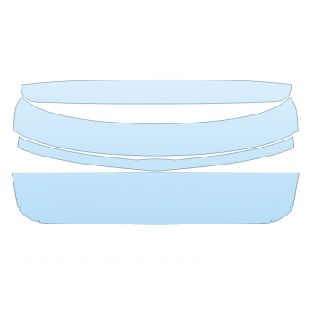 PAINT PROTECTION KIT - 2024 PORSCHE MACAN ELECTRIC TURBO REAR HATCH - PRECUT PPF CLEAR BRA WRAP