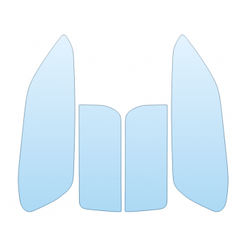 PAINT PROTECTION KIT - 2024 PORSCHE MACAN ELECTRIC TURBO HEADLIGHTS FOGLIGHTS - PRECUT PPF CLEAR BRA WRAP