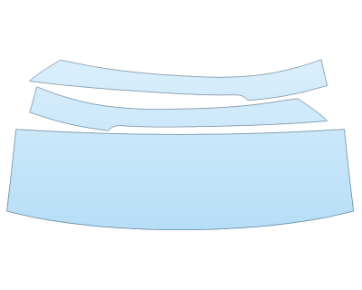 PAINT PROTECTION KIT - 2024 PORSCHE MACAN ELECTRIC TURBO ROOF PILLARS - PRECUT PPF CLEAR BRA WRAP