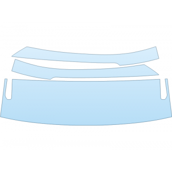 Precut PPF Kit – Clear Bra Paint Protection Film PAINT PROTECTION KIT - 2024 PORSCHE MACAN ELECTRIC TURBO ROOF PILLARS W/ROOF RACKS - PRECUT PPF CLEAR BRA WRAP