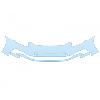 PAINT PROTECTION KIT - 2025 PORSCHE PANAMERA 4S E-HYBRID BUMPER - PRECUT PPF CLEAR BRA WRAP