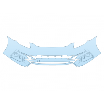 Precut PPF Kit – Clear Bra Paint Protection Film PAINT PROTECTION KIT - 2024 PORSCHE PANAMERA GTS BUMPER - PRECUT PPF CLEAR BRA WRAP