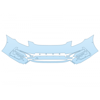 Precut PPF Kit – Clear Bra Paint Protection Film PAINT PROTECTION KIT - 2025 PORSCHE PANAMERA GTS BUMPER WITH PARKING SENSORS - PRECUT PPF CLEAR BRA WRAP