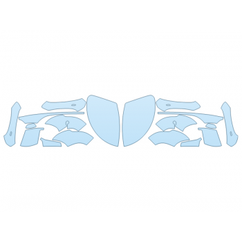 PAINT PROTECTION KIT - 2025 PORSCHE PANAMERA TURBO S E-HYBRID MIRRORS and DOOR CUPS - PRECUT PPF CLEAR BRA WRAP