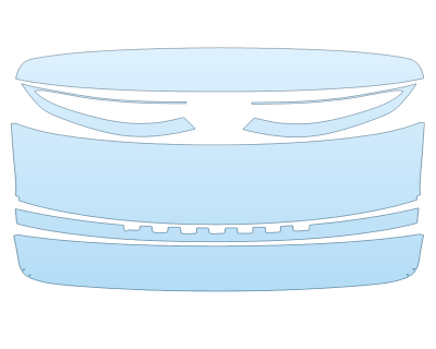 PAINT PROTECTION KIT - 2025 PORSCHE PANAMERA TURBO S E-HYBRID REAR HATCH - PRECUT PPF CLEAR BRA WRAP