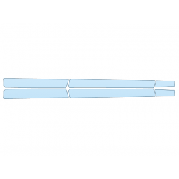 Precut PPF Kit – Clear Bra Paint Protection Film PAINT PROTECTION KIT - 2025 PORSCHE PANAMERA TURBO S E-HYBRID ROCKERS - PRECUT PPF CLEAR BRA WRAP