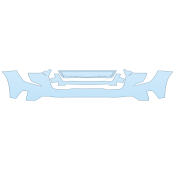 PAINT PROTECTION KIT - 2024 GMC ACADIA AT4 BUMPER - PRECUT PPF CLEAR BRA WRAP