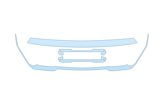 PAINT PROTECTION KIT - 2027 GMC ACADIA DENALI GRILL - PRECUT PPF CLEAR BRA WRAP