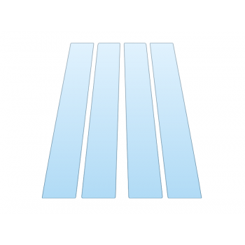 PAINT PROTECTION KIT - 2024 GMC ACADIA DENALI PILLARS - PRECUT PPF CLEAR BRA WRAP