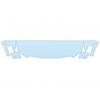 PAINT PROTECTION KIT - 2024 GMC ACADIA ELEVATION HOOD FENDERS MIRRORS 20 IN WRAPPED EDGES - PRECUT PPF CLEAR BRA WRAP