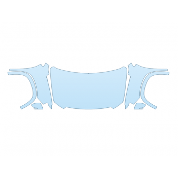 PAINT PROTECTION KIT - 2024 GMC ACADIA ELEVATION FULL HOOD FENDERS MIRRORS WRAPPED EDGES - PRECUT PPF CLEAR BRA WRAP