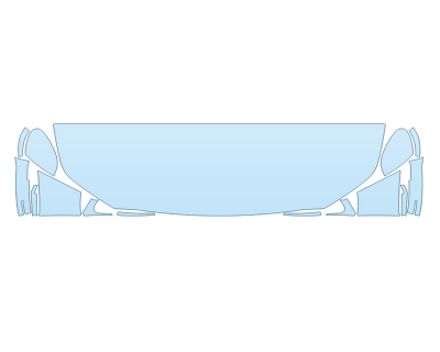 PAINT PROTECTION KIT - 2025 ACURA MDX ADVANCE PACKAGE HOOD FENDERS MIRRORS 24 INCH WRAPPED EDGES - PRECUT PPF CLEAR BRA WRAP
