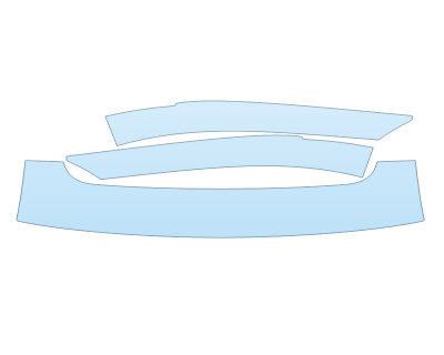 PAINT PROTECTION KIT - 2025 ACURA MDX ADVANCE PACKAGE ROOF PILLARS - PRECUT PPF CLEAR BRA WRAP