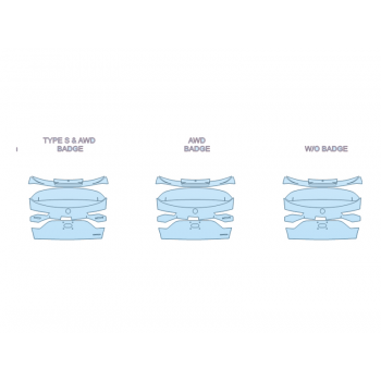 PAINT PROTECTION KIT - 2025 ACURA MDX A-SPEC REAR HATCH - PRECUT PPF CLEAR BRA WRAP