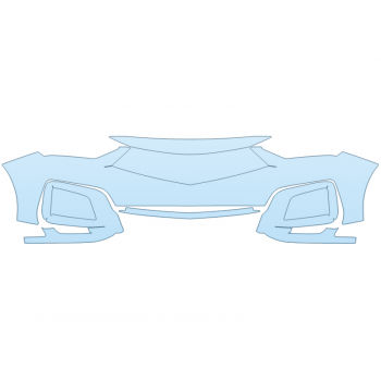 PAINT PROTECTION KIT - 2025 ACURA MDX A-SPEC ADVANCE BUMPER - PRECUT PPF CLEAR BRA WRAP