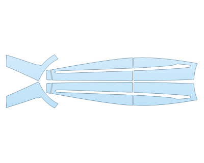 PAINT PROTECTION KIT - 2025 ACURA MDX BASE ROCKERS - PRECUT PPF CLEAR BRA WRAP