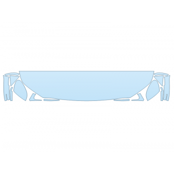 PAINT PROTECTION KIT - 2025 ACURA MDX TYPE S HOOD FENDERS MIRRORS 18 INCH WRAPPED EDGES - PRECUT PPF CLEAR BRA WRAP