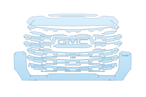 2027 GMC SIERRA 2500 HD DENALI ULTIMATE GRILL