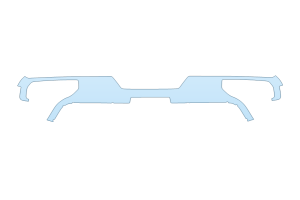 2027 GMC SIERRA 3500 HD AT4X REAR BUMPER