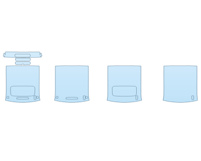 PAINT PROTECTION KIT - 2024 GMC SIERRA 3500 HD AT4X FULL ROOF - PRECUT PPF CLEAR BRA WRAP