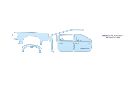 Precut PPF Kit – Clear Bra Paint Protection Film 2027 GMC SIERRA 3500 HD DENALI ULTIMATE PASSENGER SIDE CREW CAB STANDARD BED - PRECUT PPF CLEAR BRA WRAP