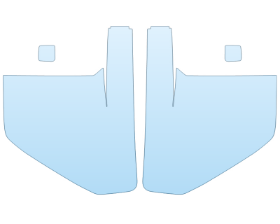 PAINT PROTECTION KIT - 2024 GMC SIERRA 3500 HD DENALI ULTIMATE HEADLIGHTS FOGLIGHTS - PRECUT PPF CLEAR BRA WRAP