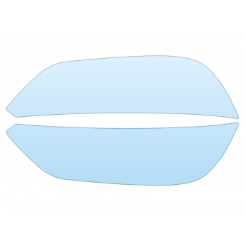 PAINT PROTECTION KIT - 2024 GMC SIERRA 3500 HD SLT MIRRORS and DOOR CUPS - PRECUT PPF CLEAR BRA WRAP