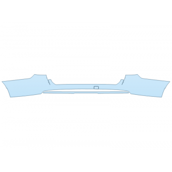 PAINT PROTECTION KIT - 2024 GMC YUKON AT4 REAR BUMPER - PRECUT PPF CLEAR BRA WRAP