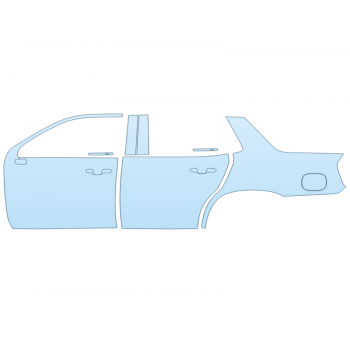 PAINT PROTECTION KIT - 2024 GMC YUKON AT4 DRIVER SIDE - PRECUT PPF CLEAR BRA WRAP