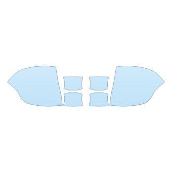 PAINT PROTECTION KIT - 2024 GMC YUKON AT4 MIRRORS and DOOR CUPS - PRECUT PPF CLEAR BRA WRAP