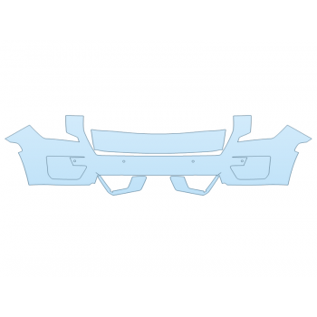 Precut PPF Kit – Clear Bra Paint Protection Film PAINT PROTECTION KIT - 2024 GMC YUKON DENALI BUMPER WITH PARKING SENSORS - PRECUT PPF CLEAR BRA WRAP