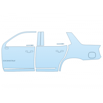 PAINT PROTECTION KIT - 2024 GMC YUKON DENALI DRIVER SIDE - PRECUT PPF CLEAR BRA WRAP