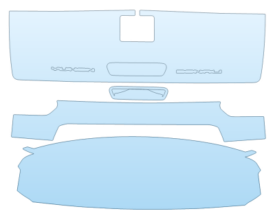 Precut PPF Kit – Clear Bra Paint Protection Film PAINT PROTECTION KIT - 2024 GMC YUKON DENALI TRUNK - PRECUT PPF CLEAR BRA WRAP