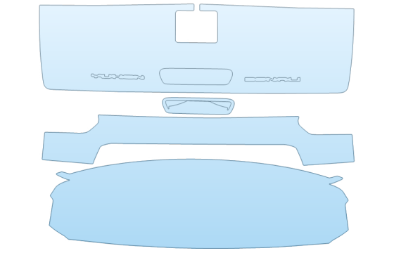 PAINT PROTECTION KIT - 2027 GMC YUKON DENALI TRUNK - PRECUT PPF CLEAR BRA WRAP