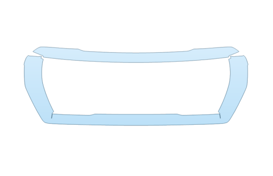 Precut PPF Kit – Clear Bra Paint Protection Film PAINT PROTECTION KIT - 2027 GMC YUKON DENALI GRILL - PRECUT PPF CLEAR BRA WRAP