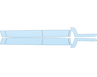 Precut PPF Kit – Clear Bra Paint Protection Film PAINT PROTECTION KIT - 2024 GMC YUKON SLE ROCKERS - PRECUT PPF CLEAR BRA WRAP