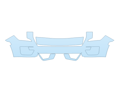 Precut PPF Kit – Clear Bra Paint Protection Film PAINT PROTECTION KIT - 2024 GMC YUKON SLT BUMPER - PRECUT PPF CLEAR BRA WRAP