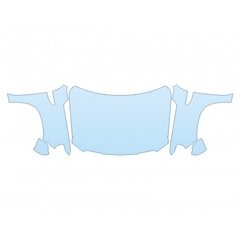 PAINT PROTECTION KIT - 2024 GMC YUKON SLT FULL HOOD FENDERS MIRRORS WRAPPED EDGES - PRECUT PPF CLEAR BRA WRAP