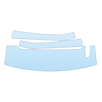 PAINT PROTECTION KIT - 2024 GMC YUKON SLT ROOF PILLARS - PRECUT PPF CLEAR BRA WRAP