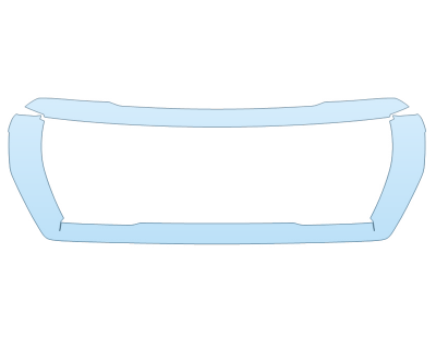 PAINT PROTECTION KIT - 2024 GMC YUKON XL DENALI GRILL - PRECUT PPF CLEAR BRA WRAP