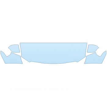PAINT PROTECTION KIT - 2024 GMC YUKON XL SLE HOOD FENDERS MIRRORS 24 INCH WRAPPED EDGES - PRECUT PPF CLEAR BRA WRAP