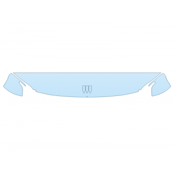 PAINT PROTECTION KIT - 2025 BUICK ENCLAVE PREFFERED HM 12 INCH WRAPPED EDGES - PRECUT PPF CLEAR BRA WRAP