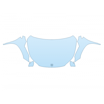 PAINT PROTECTION KIT - 2025 BUICK ENCLAVE PREFFERED FULL HOOD FENDERS MIRRORS WRAPPED EDGES - PRECUT PPF CLEAR BRA WRAP