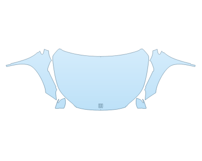 PAINT PROTECTION KIT - 2025 BUICK ENCLAVE PREFFERED FULL HOOD FENDERS MIRRORS WRAPPED EDGES - PRECUT PPF CLEAR BRA WRAP