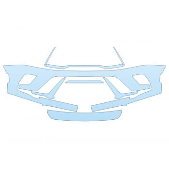 PAINT PROTECTION KIT - 2025 BUICK ENCLAVE SPORT TOURING BUMPER - PRECUT PPF CLEAR BRA WRAP