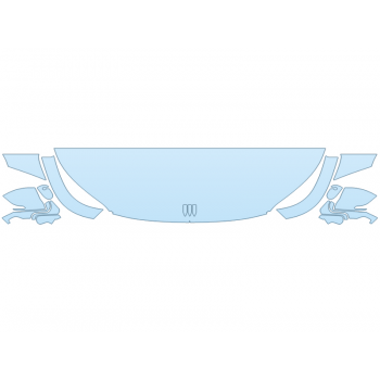 PAINT PROTECTION KIT - 2025 BUICK ENCLAVE SPORT TOURING HOOD FENDERS MIRRORS 24 INCH WRAPPED EDGES - PRECUT PPF CLEAR BRA WRAP