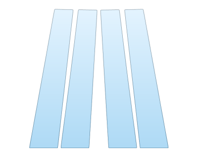 PAINT PROTECTION KIT - 2025 BUICK ENCLAVE SPORT TOURING PILLARS - PRECUT PPF CLEAR BRA WRAP