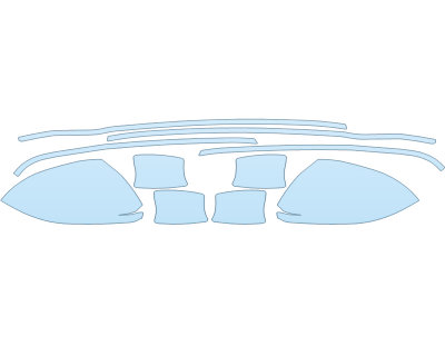PAINT PROTECTION KIT - 2025 BUICK ENCORE GX AVENIR MIRRORS and DOOR CUPS DOOR EDGES - PRECUT PPF CLEAR BRA WRAP